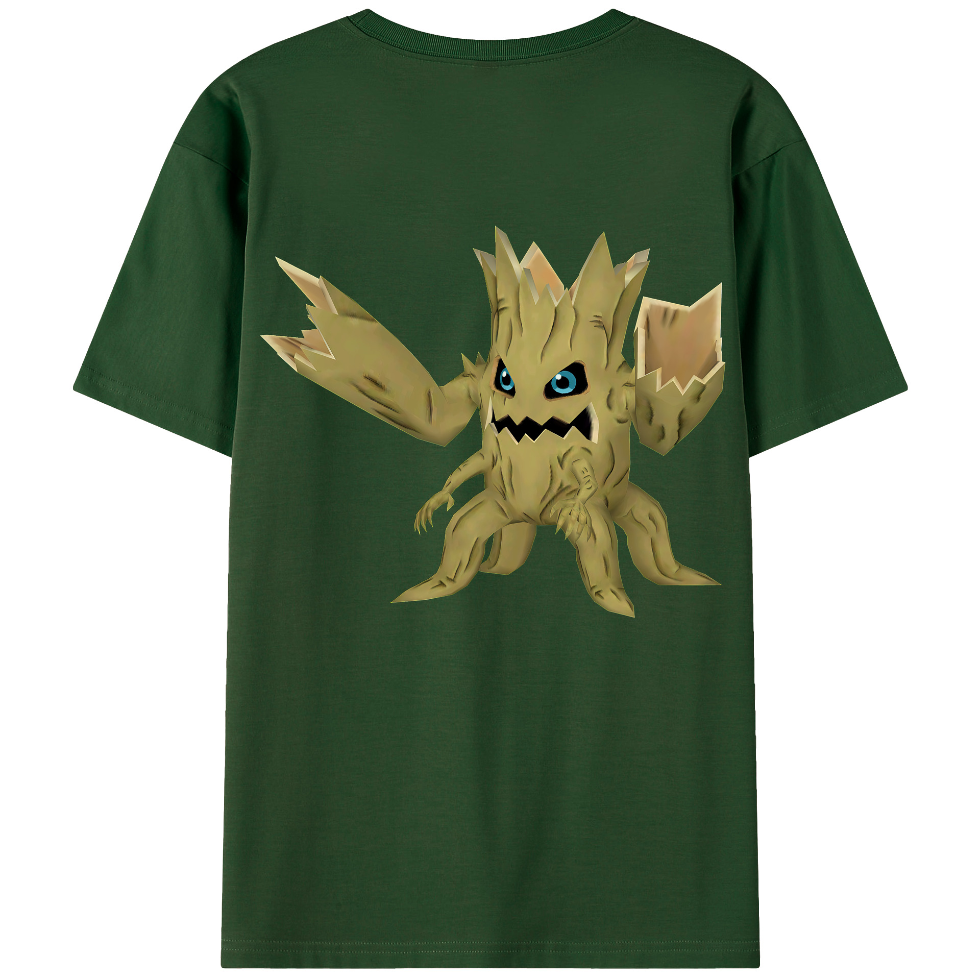 （画像用） Digimon デジタルモンスター/デジモン 綿100％半袖Tシャツ（背面プリント）